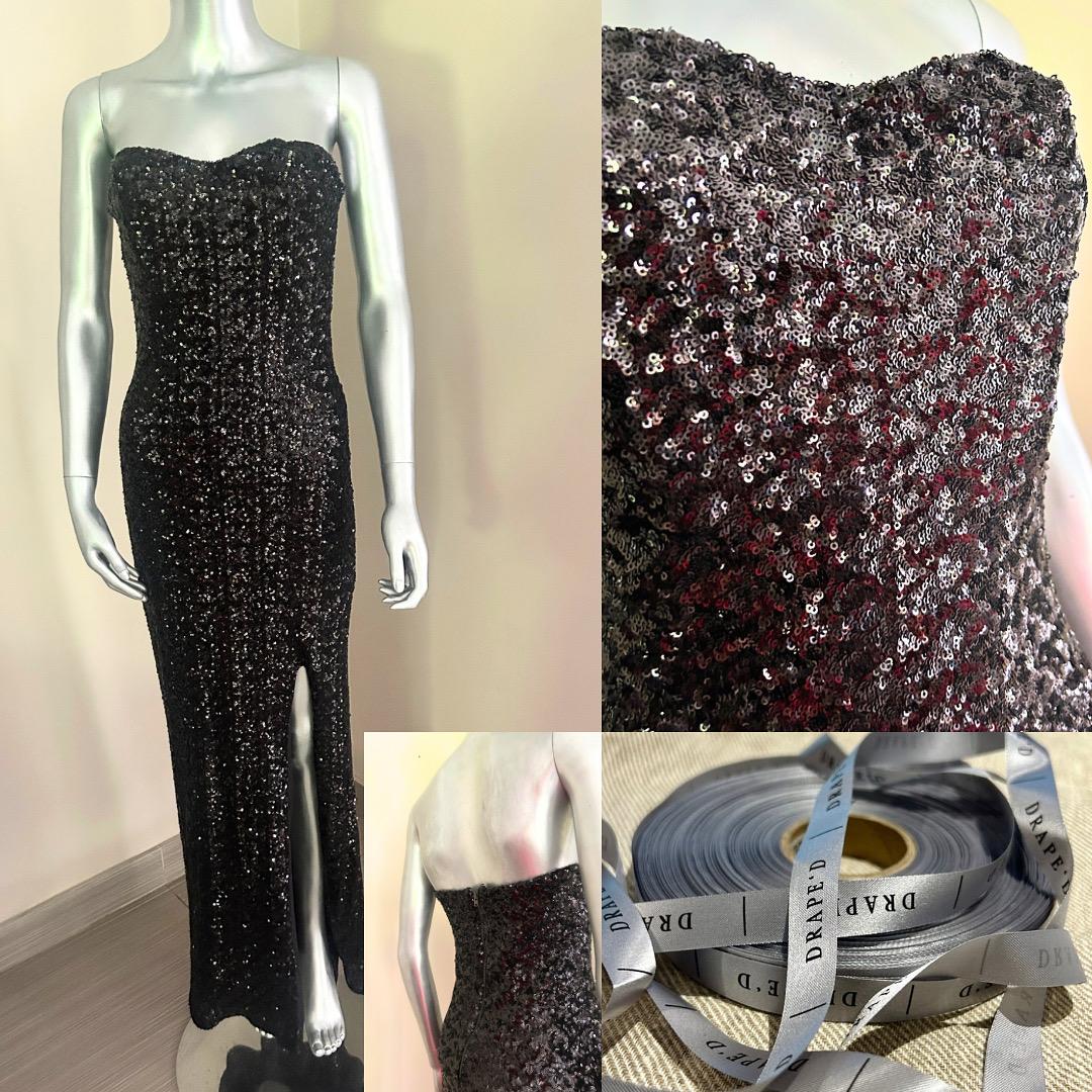 Kerry black dress for hire in Cape Town
