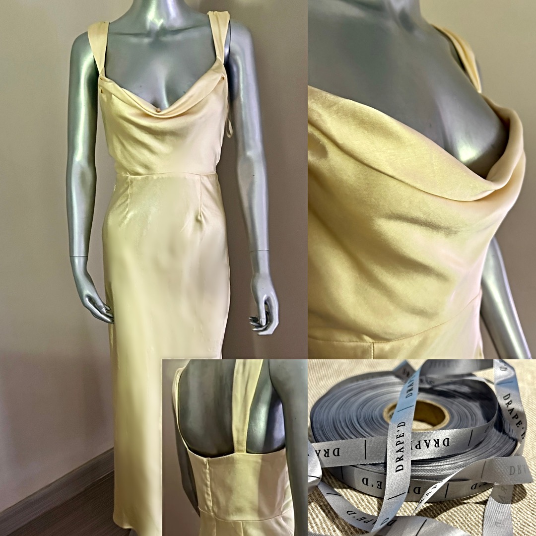 Bella yellow dress for hire in Cape Town